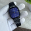 Classic Vintage Quartz Saat - Mavi Siyah